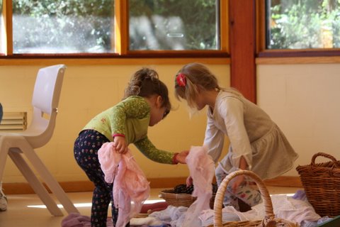 Photo of children playing.